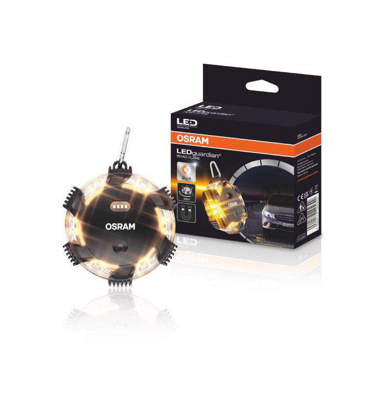 LEDGuardian ROAD® FLARE Warn- Notleuchte/Taschenlampe 1 St. OSRAM LEDGuardian ROAD® FLARE Warn- Notleuchte/Taschenlampe 1 St. OSRAM