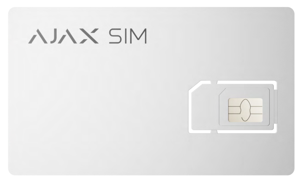 AJAX | Ajax SIM-Karte