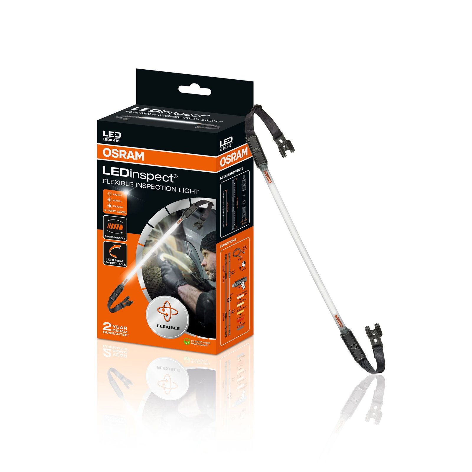 LEDinspect FLEXIBLE INSPECTION LIGHT 1St. OSRAM LEDinspect FLEXIBLE INSPECTION LIGHT 1St. OSRAM