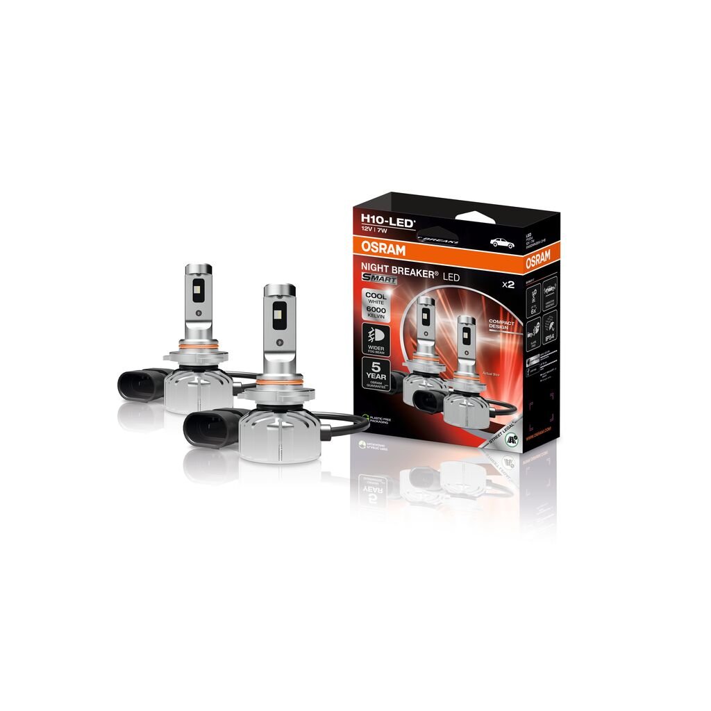 H10 NIGHT BREAKER LED SMART StVZO-Konforme LED 2St. OSRAM H10 NIGHT BREAKER LED SMART StVZO-Konforme LED 2St. OSRAM