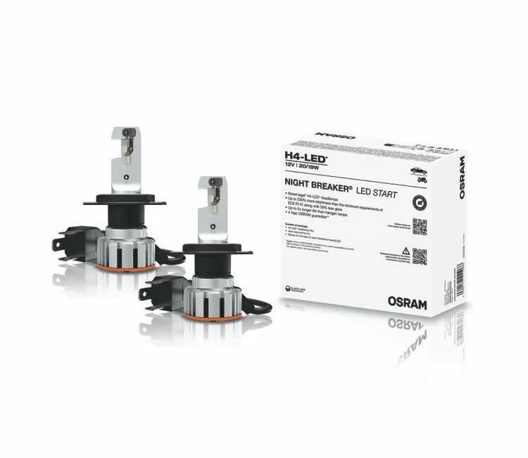 H4 NIGHT BREAKER LED START 230% für Werkstatt LED 2St. OSRAM H4 NIGHT BREAKER LED START 230% für Werkstatt LED 2St. OSRAM