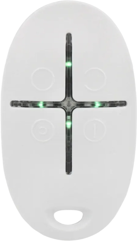 AJAX | Fernbedienung mit Paniktaste - SpaceControl white AJAX | Fernbedienung mit Paniktaste - SpaceControl white