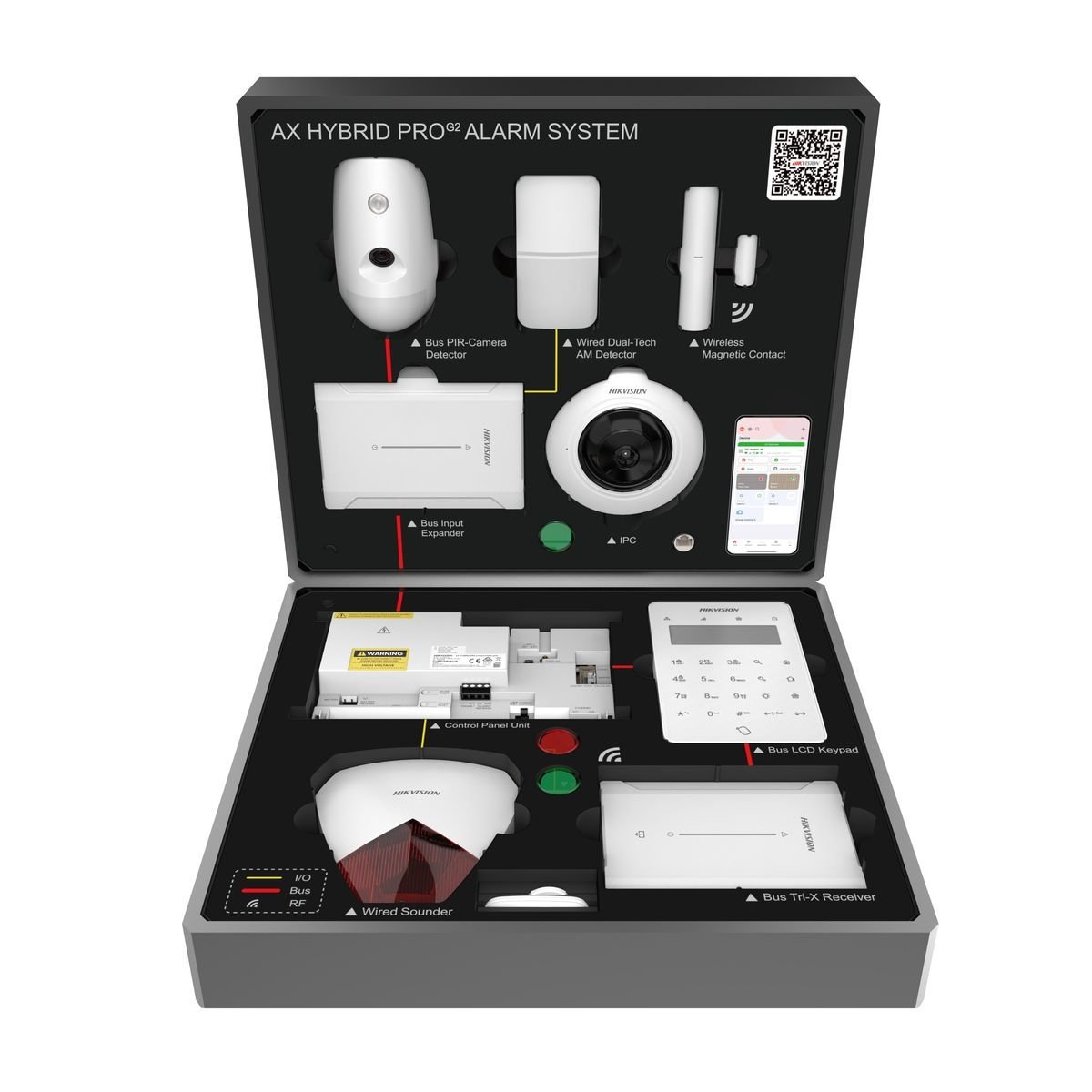 DS-PA502-DB-HWE(O-STD) ? AX HYBRID PRO Demo-Box DS-PA502-DB-HWE(O-STD) ? AX HYBRID PRO Demo-Box