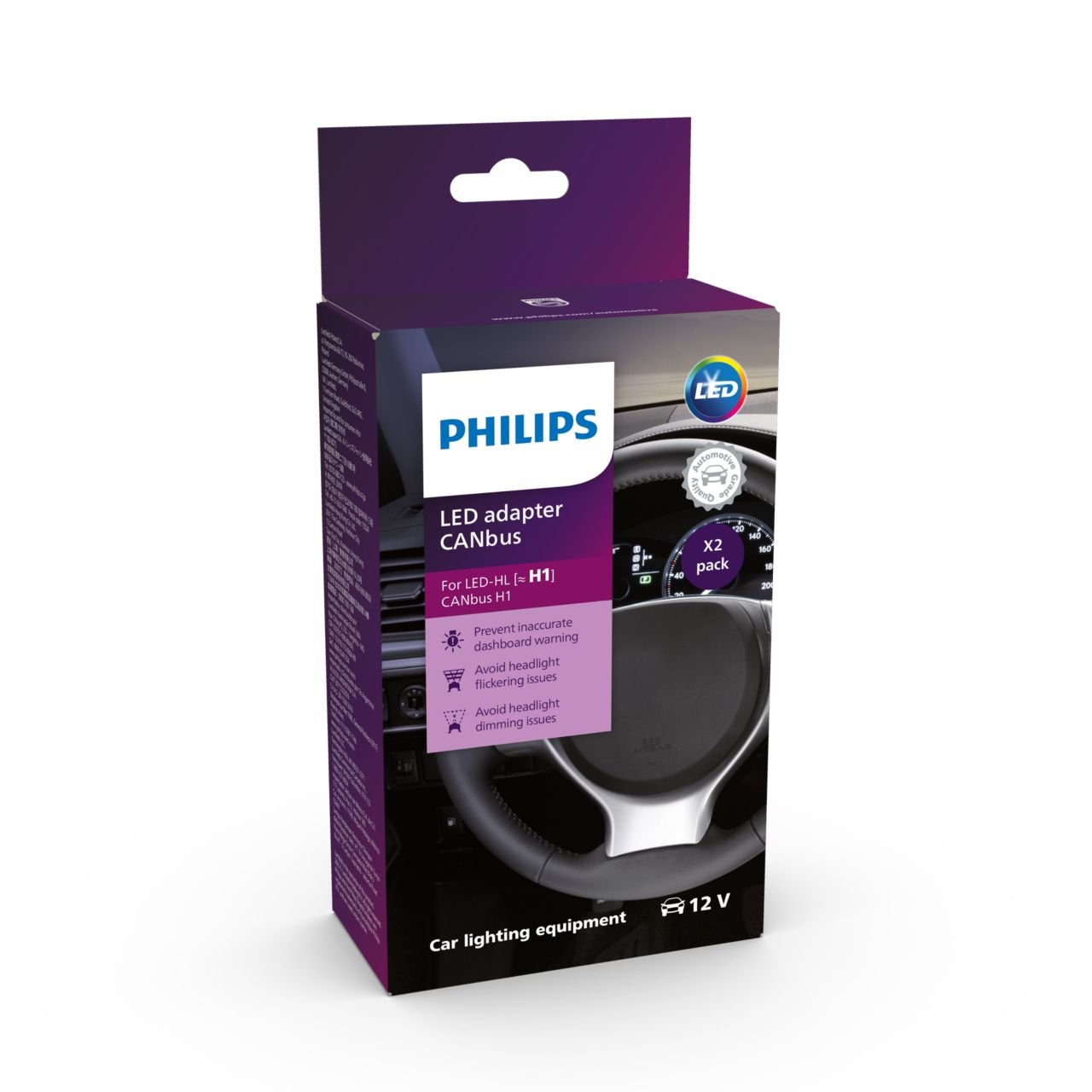 LED CanBus Adapter H1 12V 2St. Philips