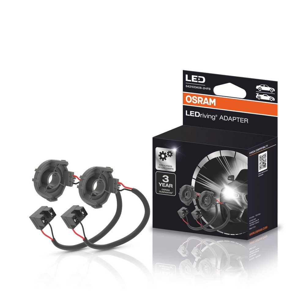 Montagehalterung Adapter DA08 für NIGHT BREAKER LED H7-LED 2 St. OSRAM