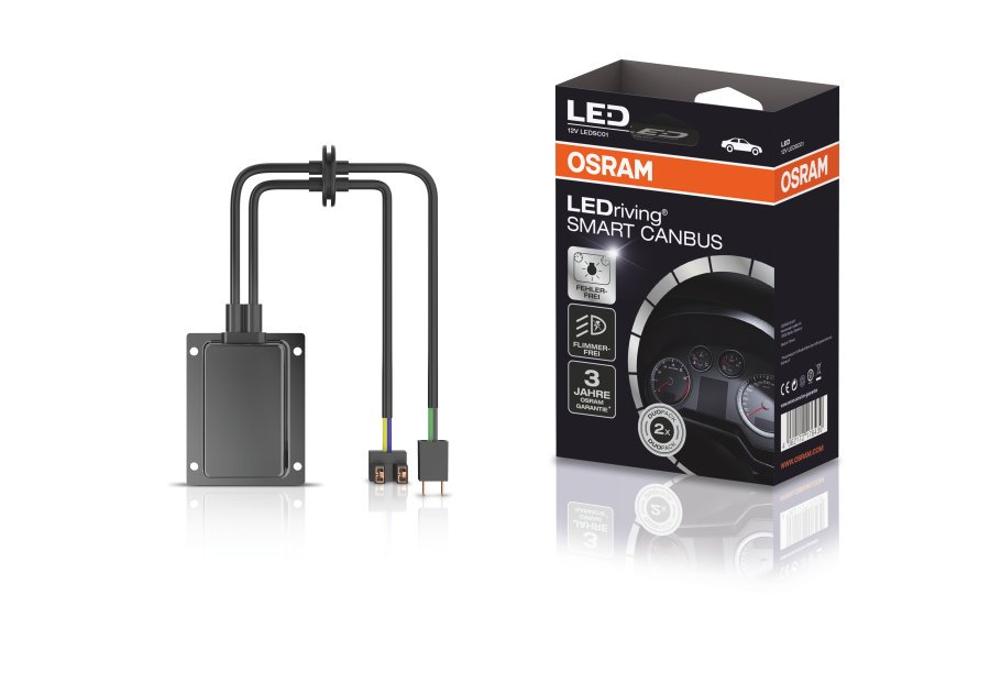 LEDriving Smart Canbus Lastwiderstand für H7 Nachrüstlampe Typ 1-2HFB 2 St. OSRAM LEDriving Smart Canbus Lastwiderstand für H7 Nachrüstlampe Typ 1-2HFB 2 St. OSRAM
