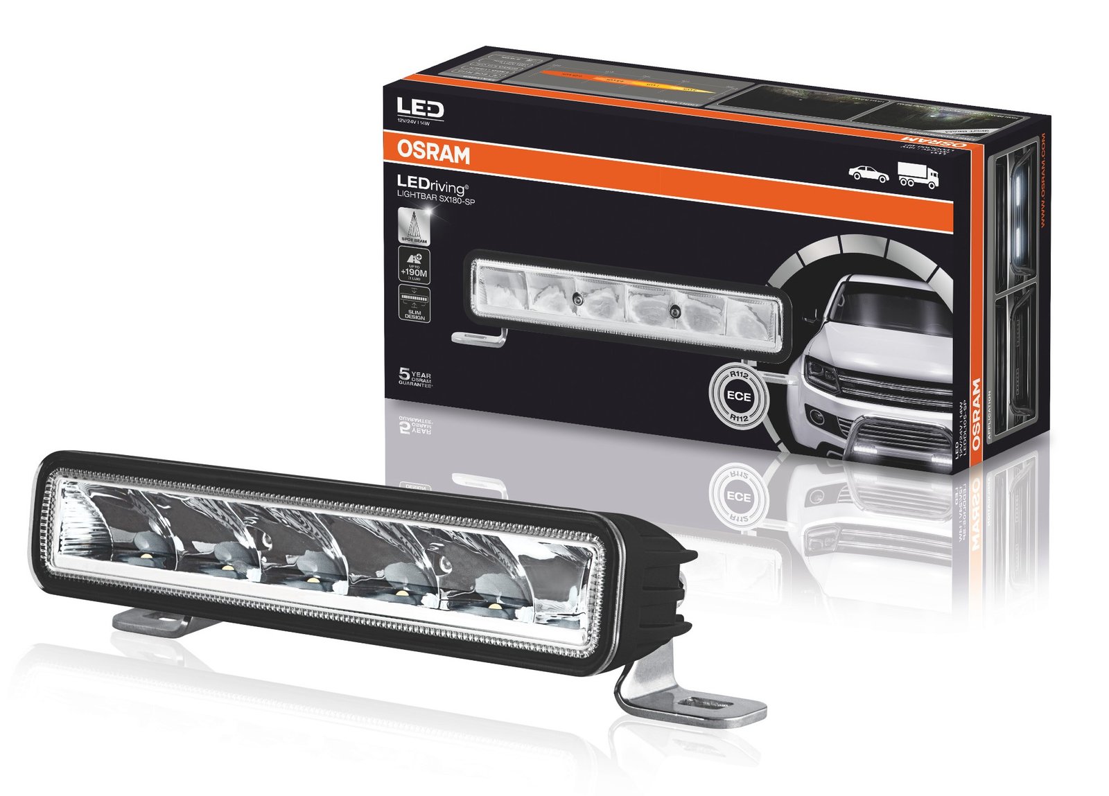 LEDriving LIGHTBAR SX180-SP Lichtleiste 1St. OSRAM LEDriving LIGHTBAR SX180-SP Lichtleiste 1St. OSRAM