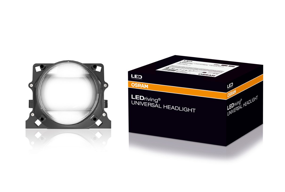 LEDriving? 12/24V Universeller Scheinwerfer 5400-6500K RHD Model 102 1st. OSRAM
