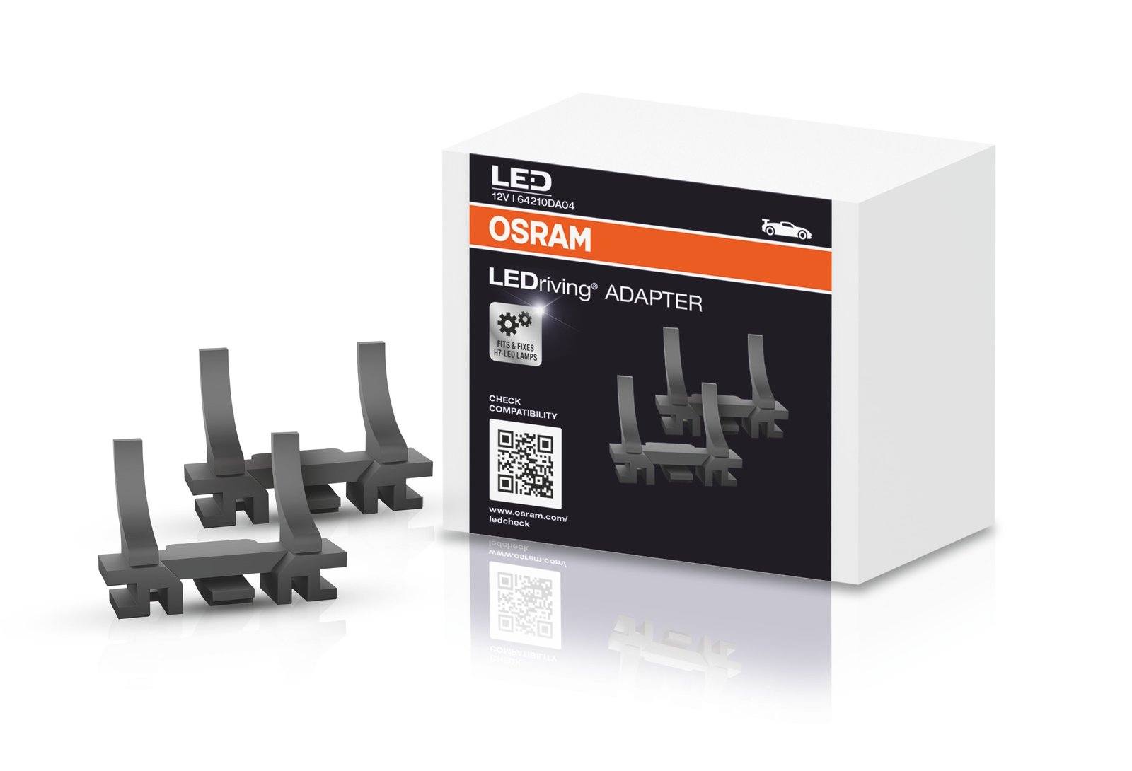 Montagehalterung Adapter DA04 für NIGHT BREAKER LED H7-LED 2 St. OSRAM Montagehalterung Adapter DA04 für NIGHT BREAKER LED H7-LED 2 St. OSRAM